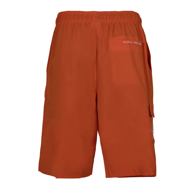 Alpha Prime Microfiber Shorts - Orange - Alpha Prime Sports