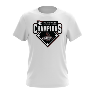 Stoneman Douglas 4x National Champions Logo Shirt