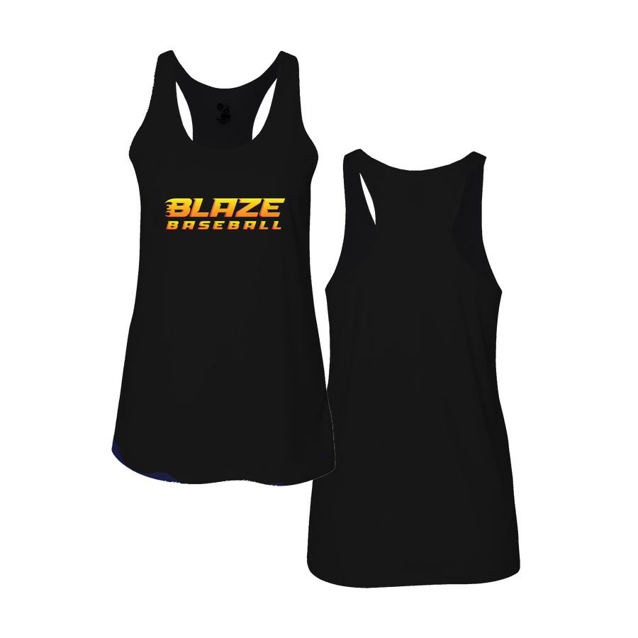 EB Blaze Women's Black Tank Top DTF V1