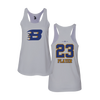 EB Blaze Women's White Tank Top V2