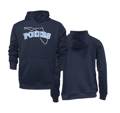 Original Florida Pokers Navy Hoodie