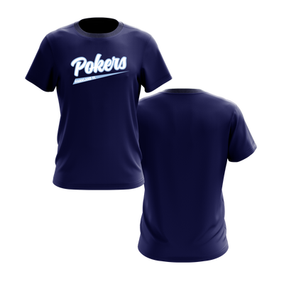 Original Florida Pokers Navy Blue Shirt DTF