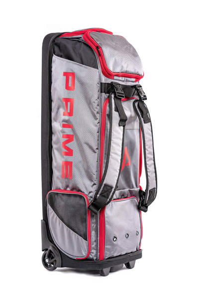 Prime Series II Roller Bat Bag - Grey/Red Testing for Shipping