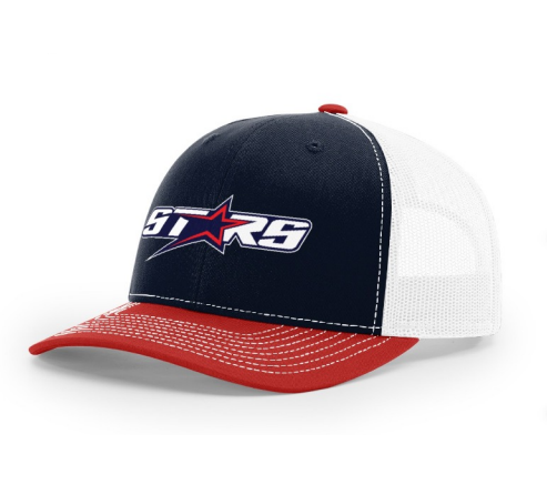 Plantation Stars Logo Navy/Red/White Snapback Hat