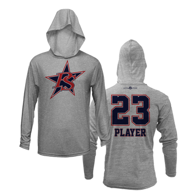 Plantation Stars Logo Lightweight Hoodie Alternate Logo