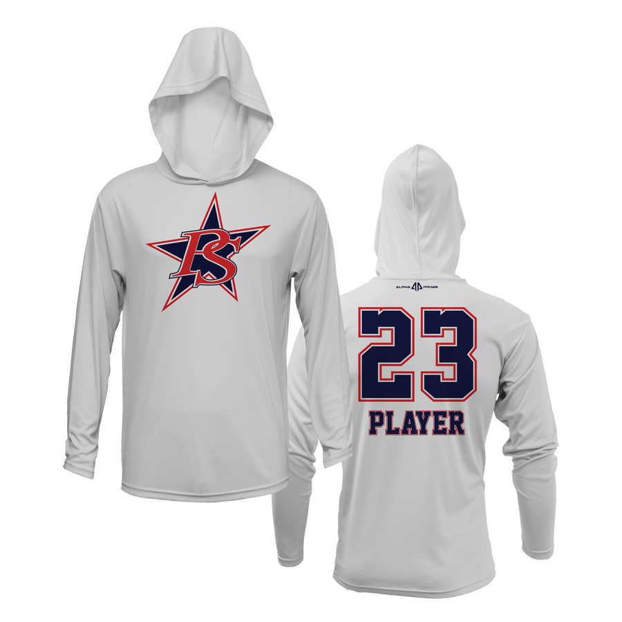 Plantation Stars Logo Lightweight Hoodie Alternate Logo