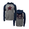 Plantation Stars Logo Navy & Grey Hoodie Alternate Logo