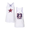 Plantation Stars Women's White Tank Top Alternate Logo