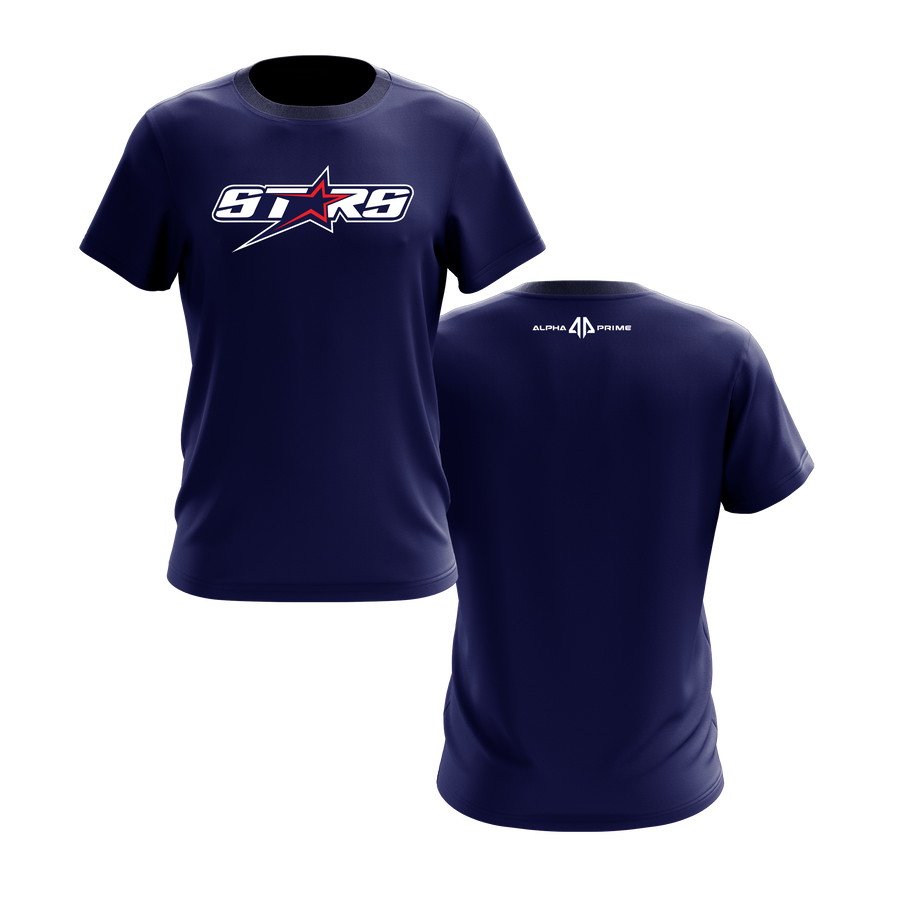 Plantation Stars Short Sleeve Navy Shirt