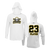 Space Coast Outkast Skull Lightweight White Hoodie V2