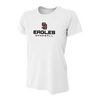 Stoneman Douglas Eagles Baseball Logo Women's White Shirt V3