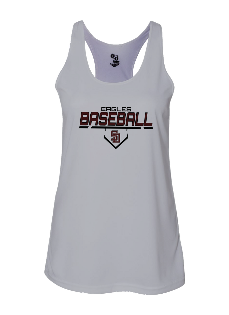 Stoneman Douglas Baseball Logo Women's Tank Top V2