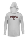 Stoneman Douglas Eagles Baseball Logo Lightweight Hoodie V2