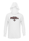 Stoneman Douglas Eagles Baseball Logo Lightweight Hoodie V2