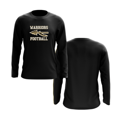 Wanaque Warriors Black Long Sleeve Shirt DTF