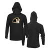 Wanaque Warriors Black Lightweight Hoodie DTF