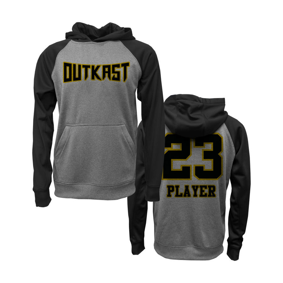 Space Coast Outkast Black & Grey Hoodie V1