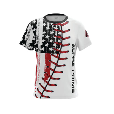 Alpha Prime Full Dye Jersey - Distressed Flag Baseball - Alpha Prime Sports