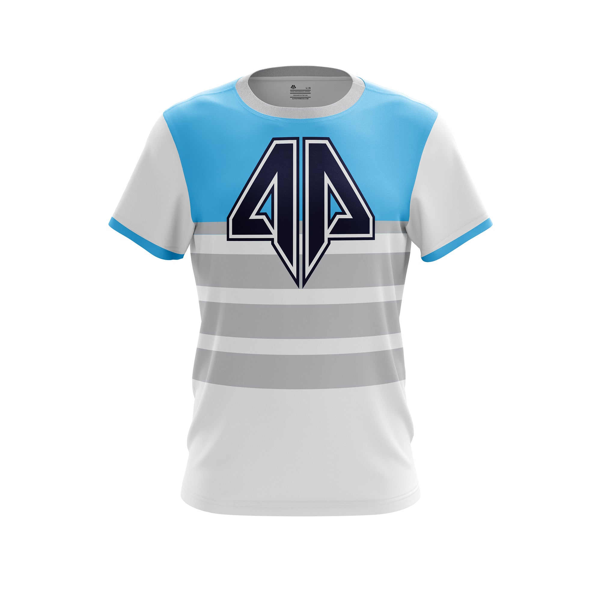 Alpha Prime Full Dye Jersey - Green Line Smoke Flag - Alpha Prime Sports