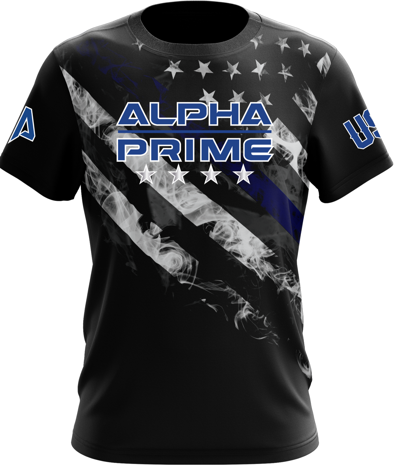 Alpha Prime Full Dye Jersey - Green Line Smoke Flag - Alpha Prime Sports
