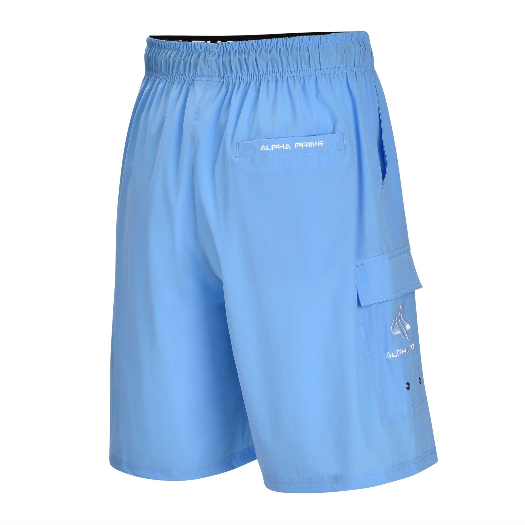 Alpha Prime Microfiber Shorts – Light Blue - Alpha Prime Sports