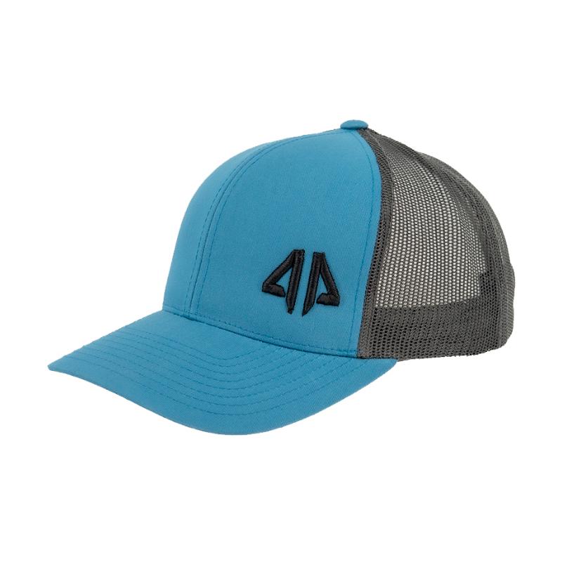 AP Retro Trucker Snapback Hat - Heather Grey & Red - Alpha Prime